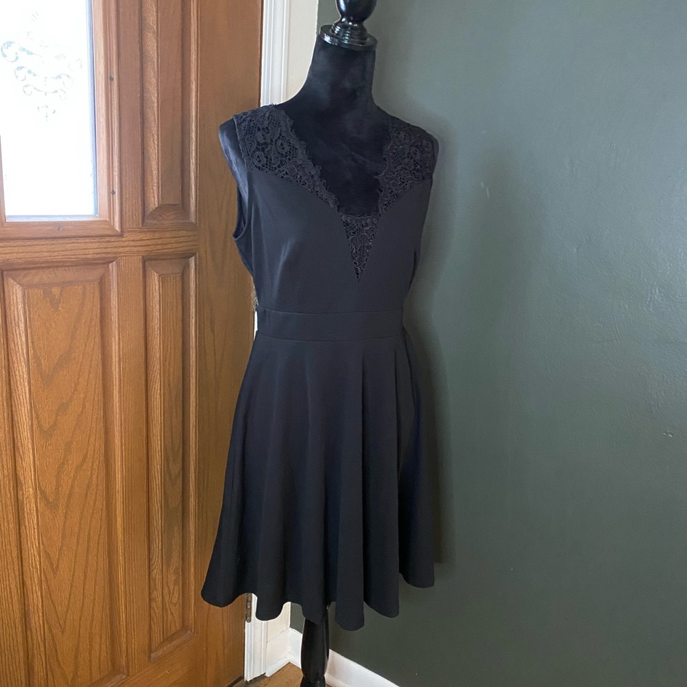 Formal black dress